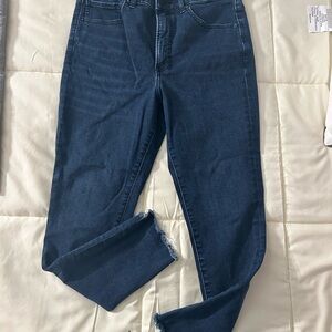Express Dark Indigo Skinny Jeans - Blue